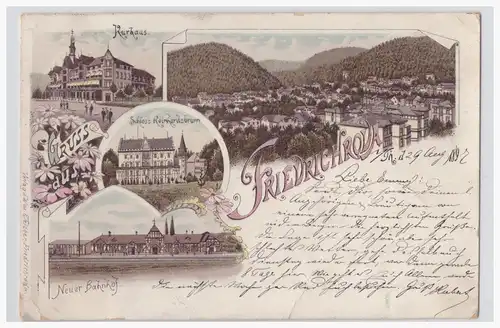 [Lithographie] Friedrichroda. 