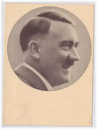 [Propagandapostkarte] Männer der Zeit Nr. 91, Der Führer Adolf Hitler. 