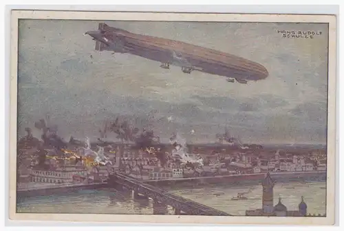 [Feldpostkarte] Zeppelin. 