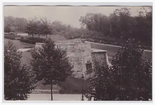 [Propagandapostkarte] Denkmal des ehem. Fußartl. Regte. Mainz, am Fort Josef, 13.-14.10.1934, ungebraucht. 