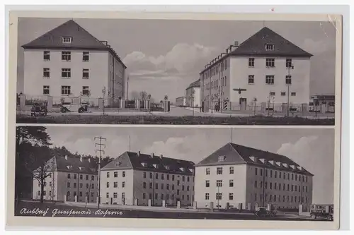 [Propagandapostkarte] Dt- Reich (001683) Propagandakarte Kaserne gelaufen Schwere Artellerie Briefstempel, gelaufen am 9.8.1941. 