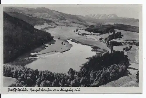 [Ansichtskarte] AK Grossholzleute (001790) Gasthof Pension Adler, gelaufen am 5.9.1941. 