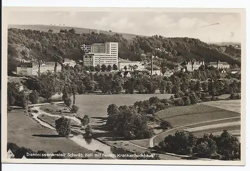 [Ansichtskarte] AK Schwäbisch Hall (001796) Diakonissenanstalt Schwäbisch Hall, ungebraucht. 