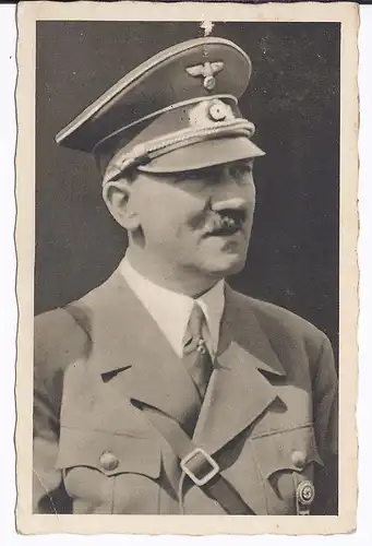 [Propagandapostkarte] Dt- Reich (001918) Propagandakarte Der Führer gelaufen mit Befreiungsstempel Freiwaldau Sudetenland. 