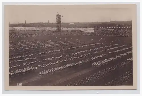 [Ansichtskarte] DT- Reich Propagandakarte (002016) 15. Deutsches Turnfest Stuttgart 1933, Gruß vom 15. Deutschen Turnfest, ungebraucht. 