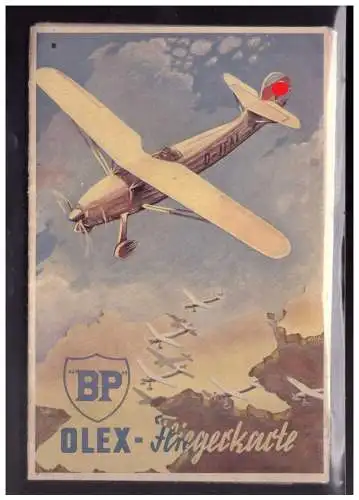 [Propagandapostkarte] Dt- Reich (w00217) Propaganda BP Olex Fliegerkarte, Deutschland. 