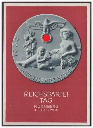 [Propagandapostkarte] Dt- Reich (003979) Propaganda Ganzsache Reichsparteitag Nürnberg 2.-11.9.1939 ungebraucht. 