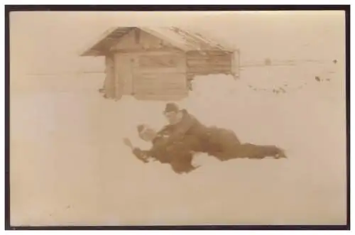 [Propagandapostkarte] Dt- Reich (006087) Propaganda Fotokarte Soldaten im Schnee, ungebraucht. 