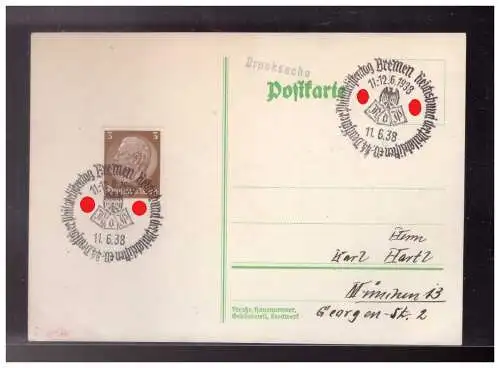 Deutsches Reich  Rundstempel (Datum und/oder Ort klar)