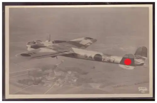 [Propagandapostkarte] Dt-Reich (007396) Propagandakarte, Unsere Luftwaffe, Zweimotoriges Kampfflugzeug Dornier DO-17, ungebraucht. 