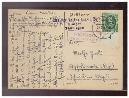 Deutsches Reich  Rundstempel (Datum und/oder Ort klar)