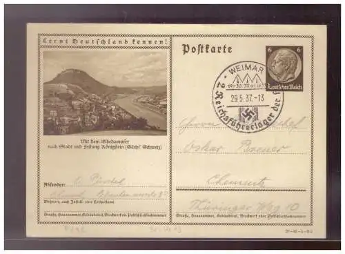 Deutsches Reich  Rundstempel (Datum und/oder Ort klar)