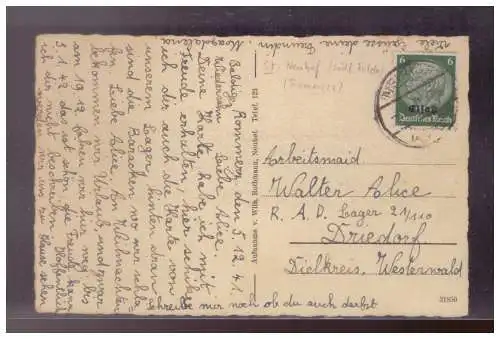 Deutsches Reich  Rundstempel (Datum und/oder Ort klar)