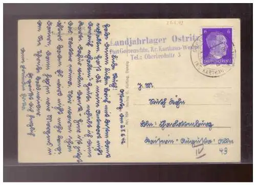 Deutsches Reich  Rundstempel (Datum und/oder Ort klar)