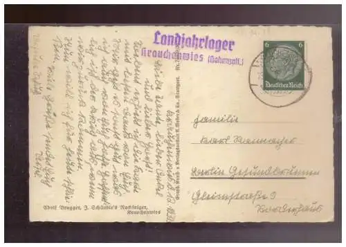 Deutsches Reich  Rundstempel (Datum und/oder Ort klar)