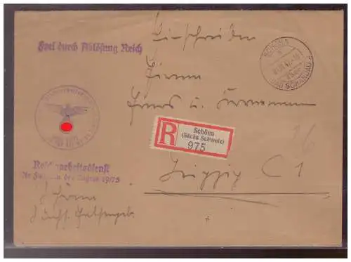 Deutsches Reich  Rundstempel (Datum und/oder Ort klar)
