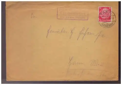 Deutsches Reich  Rundstempel (Datum und/oder Ort klar)