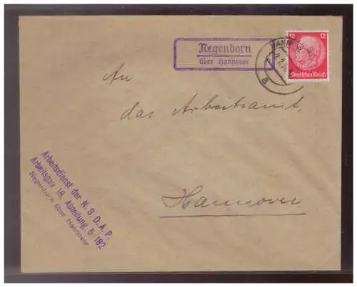 Deutsches Reich  Rundstempel (Datum und/oder Ort klar)