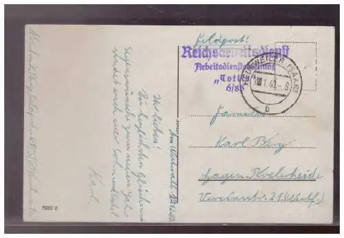 Deutsches Reich  Rundstempel (Datum und/oder Ort klar)
