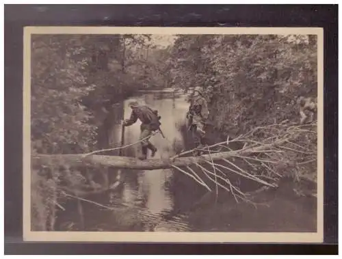 [Propagandapostkarte] Dt- Reich (024489) Propaganda AK Unsere Waffen SS, Spähtrupp, ungebraucht. 