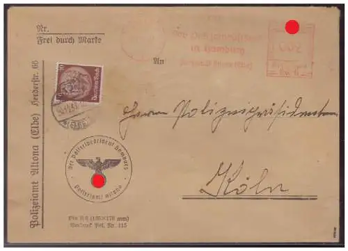 Deutsches Reich  Rundstempel (Datum und/oder Ort klar)