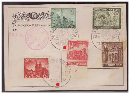 Deutsches Reich  Rundstempel (Datum und/oder Ort klar)