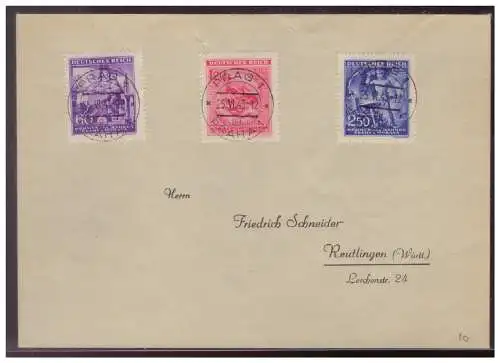 Deutsches Reich  Rundstempel (Datum und/oder Ort klar)