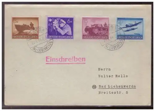 Deutsches Reich  Rundstempel (Datum und/oder Ort klar)