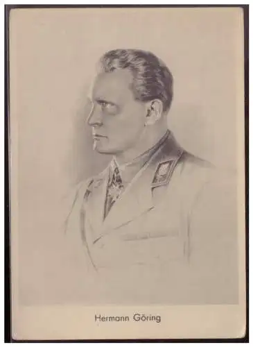 [Propagandapostkarte] Dt.- Reich (008134) Propagandakarte Hermann Göring, ungebraucht. 
