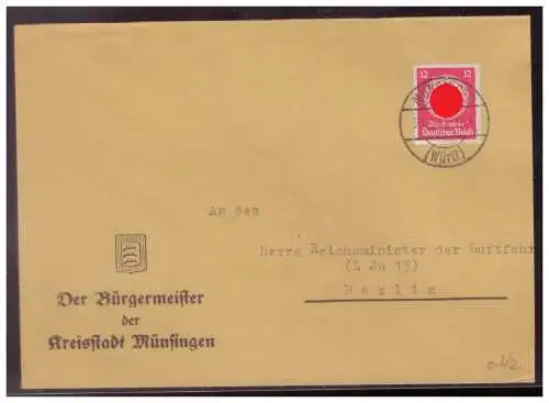 Deutsches Reich  Rundstempel (Datum und/oder Ort klar)