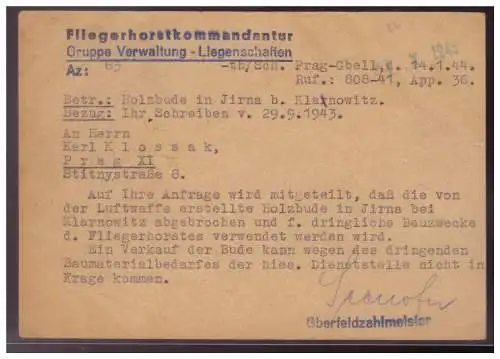 Deutsches Reich  Rundstempel (Datum und/oder Ort klar)