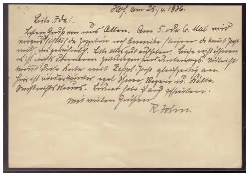 Deutsches Reich  Rundstempel (Datum und/oder Ort klar)