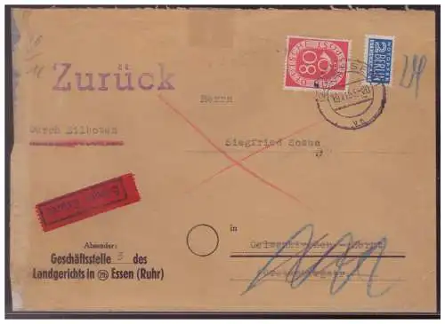 Bundesrep. Deutschland  Rundstempel (Datum und/oder Ort klar)
