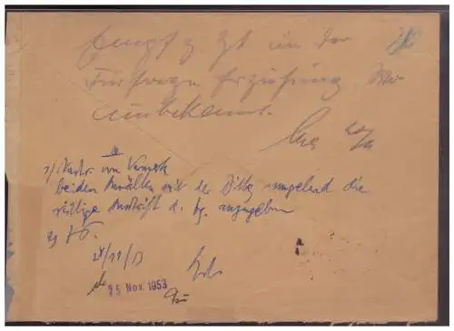 Bundesrep. Deutschland  Rundstempel (Datum und/oder Ort klar)