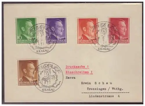 Generalgouvernement  Rundstempel (Datum und/oder Ort klar)