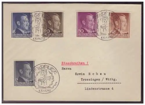 Generalgouvernement  Rundstempel (Datum und/oder Ort klar)