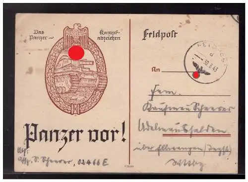 Deutsches Reich  Rundstempel (Datum und/oder Ort klar)
