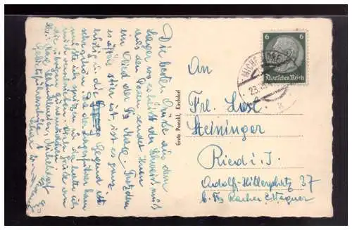 Deutsches Reich  Rundstempel (Datum und/oder Ort klar)