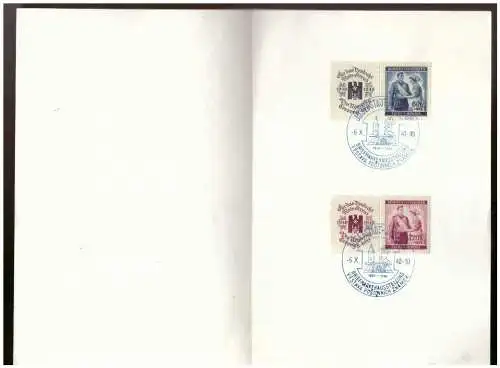 Bes. 2. Wk. Böhmen/M.  Rundstempel (Datum und/oder Ort klar)