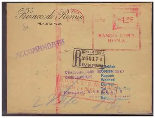 Italien  Rundstempel (Datum und/oder Ort klar)