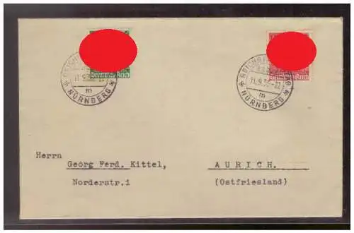 Deutsches Reich  Rundstempel (Datum und/oder Ort klar)