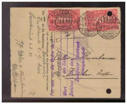 Deutsches Reich  Rundstempel (Datum und/oder Ort klar)