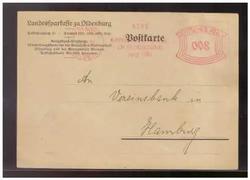 Deutsches Reich  Rundstempel (Datum und/oder Ort klar)