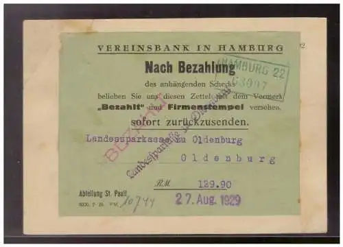 Deutsches Reich  Rundstempel (Datum und/oder Ort klar)