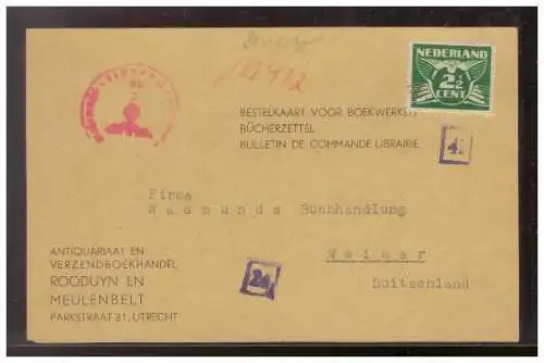 Niederlande  Rundstempel (Datum und/oder Ort klar)