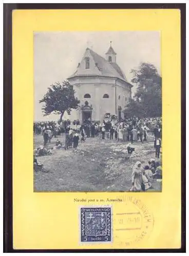 Bes. 2. Wk. Böhmen/M.  Rundstempel (Datum und/oder Ort klar)