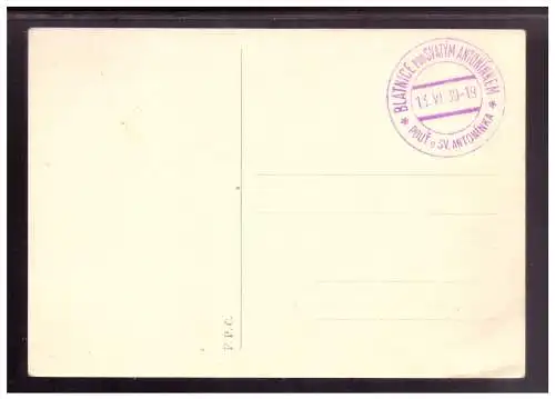 Bes. 2. Wk. Böhmen/M.  Rundstempel (Datum und/oder Ort klar)