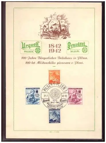 Bes. 2. Wk. Böhmen/M.  Rundstempel (Datum und/oder Ort klar)