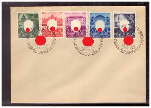 Generalgouvernement  Rundstempel (Datum und/oder Ort klar)
