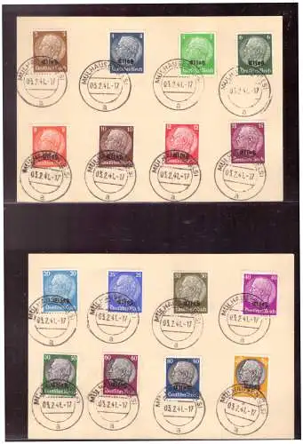 Bes. 2. Wk. Elsaß  Rundstempel (Datum und/oder Ort klar)